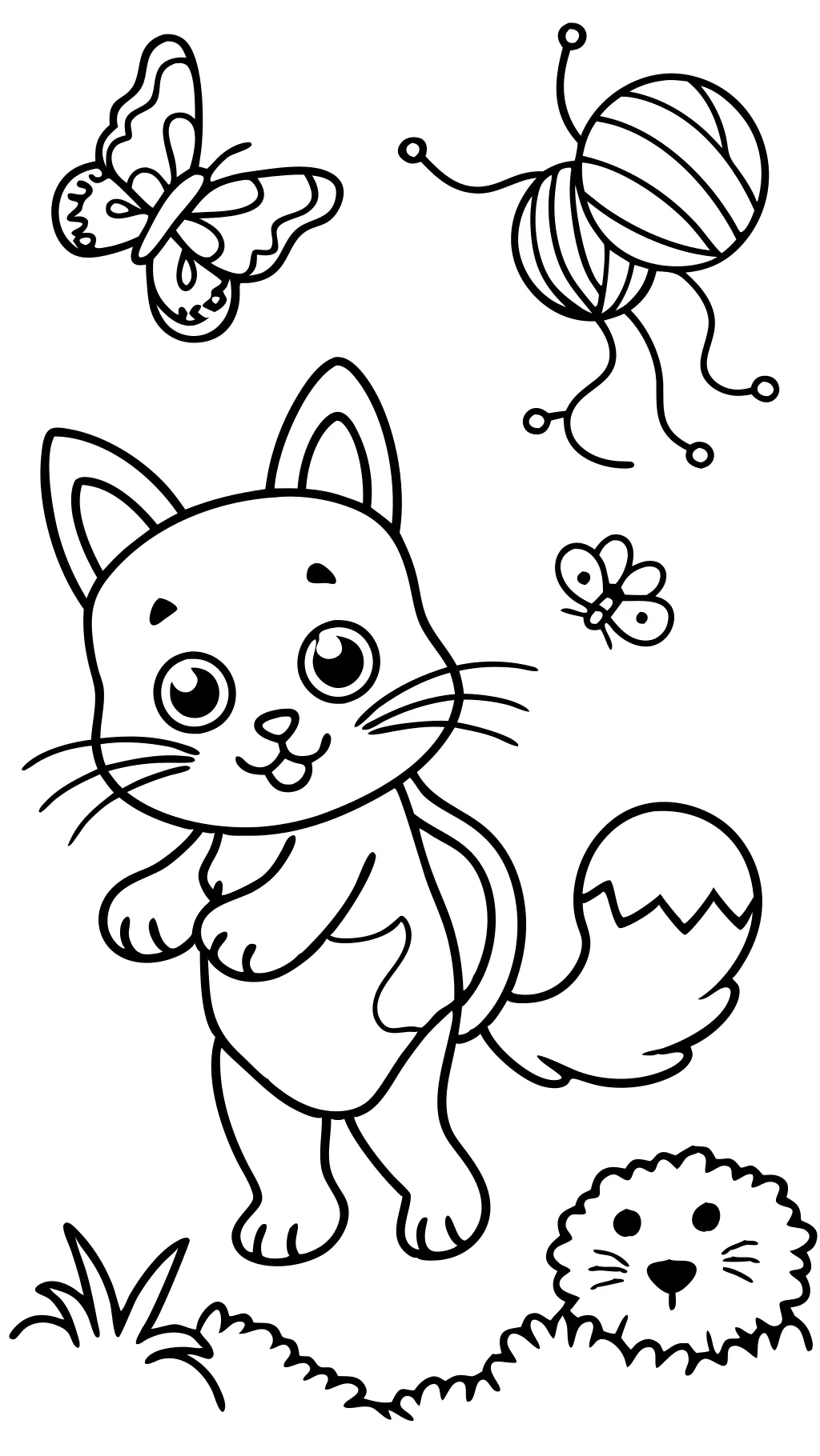 coloring book pages easy